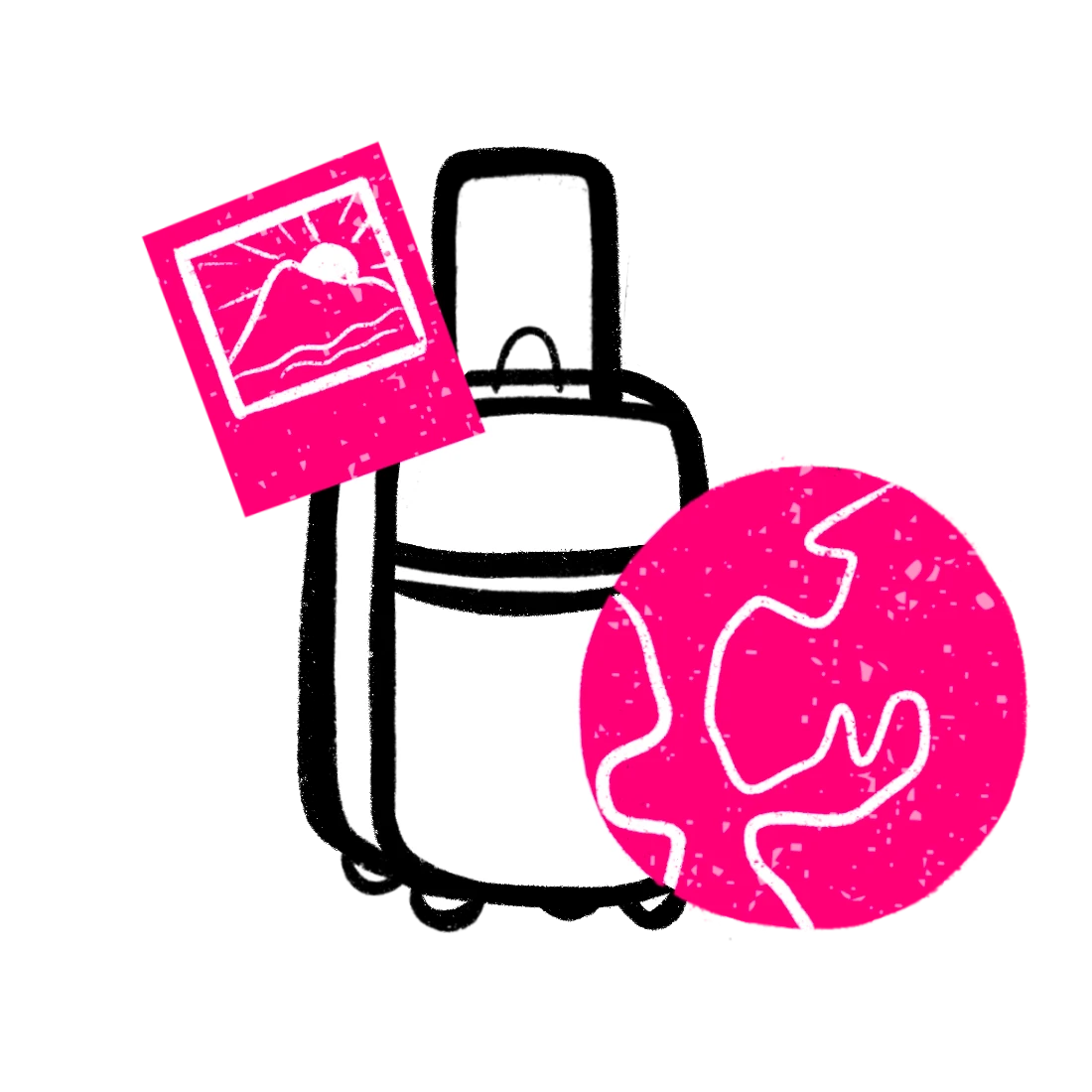 Travelling category icon